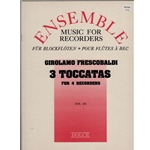 Frescobaldi, Girolamo 3 Toccatas (Fiori Musicali) (Sc+P)