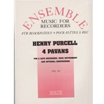 Purcell, Henry 4 Pavans (Sc+P)