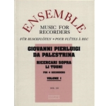 Palestrina Ricercari Sopra li Tuoni, Vol. I (1-4) (Sc+P)
