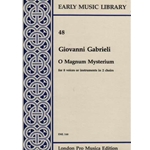 Gabrieli, G O magnum mysterium (8 x Sc)