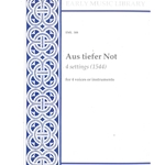 Various: Aus tiefer Not, 4 settings (1544)