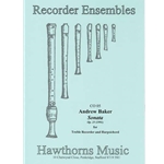 Baker Recorder Sonata, op. 25 (Sc+P)