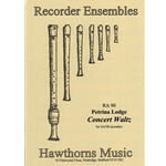Lodge, P Concert Waltz (score &amp; parts) (Sc+P)