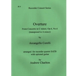 Corelli, Arcangelo Overture in a minor (from Concerto in c minor) (Sc+P)