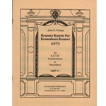 Phelps Krummy Kuartet For Krummhorn Konsort (1977)