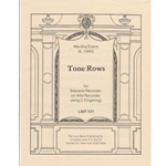 Evans, Marsha Tone Rows