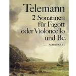 Telemann, GP 2 Sonatinas for bassoon (cello) and bc.