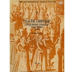 Gervaise 5eme livre de danceries (1550) (Sc)