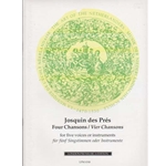 Josquin 4 Chansons (Sc+P)