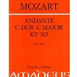 Mozart, WA Andante in C Major KV315 (Keyboard reduction)