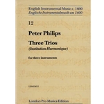 Philips 3 Trios (Institution Harmonique) (Sc+P)