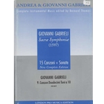 Gabrieli, G Canzon duodecimi toni a 10 (Sc+P)