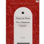 Petit, Ninot le 5 Chansons (1500) (4 x Sc)