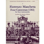 Maschera 4 Canzoni (1582) (Sc+P)