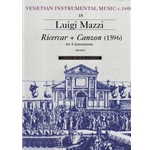 Mazzi Ricercari and Canzon (1596) (Sc+P)