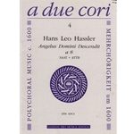 Hassler Angelus Domini descendit (Sc+P)