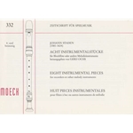 Staden 8 Instrumental Pieces  (Sc)