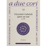 Gabrieli, G Quis ist iste a 10 (Sc+P)