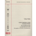 Farina Galliarden und Couranten (ca. 1600) (Sc)
