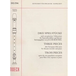 Burthel 3 Pieces (European Folk Tunes) (Sc)
