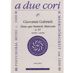 Gabrieli, G Deus qui beatum Marcum a 10 (Sc+P)