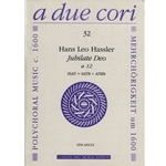 Hassler Jubilate Deo a 12 (Sc+P)