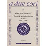 Gabrieli, G Benedicam Dominum a 10 (Sc+P)