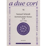 Scheidt, Samuel Surrexit pastor bonus a 8 (Sc+P)