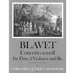 Blavet Flute concerto in a minor (Keyboard Reduction)