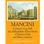 Mancini, F Concerto XIV in g minor (Sc+P)