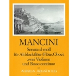 Mancini, F Sonata VI in d minor (Sc+P)