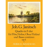 Janitsch Quadro in F Major op. 6 (Sc+P)