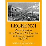 Legrenzi 2 Sonatas op. 8/4-5