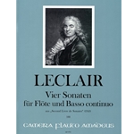 LeClaire, JM 4 sonatas from "Second Livre", 1743