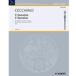 Cecchino 3 Sonatas (1628) (Sc+P)