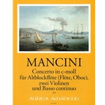 Mancini, F Concerto XX in c minor (Sc+P)