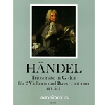 Handel, GF Triosonata op. 5/4 in G Major
