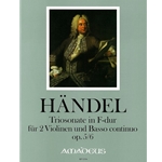 Handel, GF Triosonata op. 5/6 in F Major