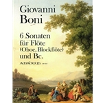 Boni, Giovanni: 6 Sonatas