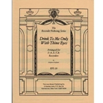 Koulman Drink To Me Only With Thine Eyes (Sc)