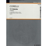 Corelli, Arcangelo Eleven Pieces (Sc+P)