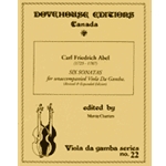 Abel, Carl Friedrich: 6 Sonatas for Sola Viola da Gamba