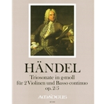 Handel, GF Trio sonata in g minor op. 2/5