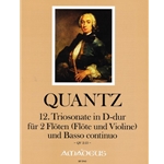 Quantz Trio sonata in D Major (QV2:10)