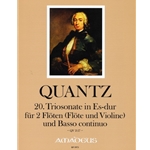 Quantz Trio sonata in E-flat Major (QV 2:17)