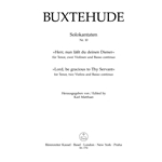 Buxtehude, Dietrich Herr, nun lasst du deinen Diener (Sc+P)