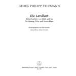 Telemann, GP Kleine Kantate von Wald und Au. (Sc+P)