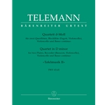 Telemann, GP Quartett in d minor (from "Taffelmusik II")