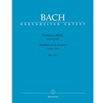 Bach, JS Partita in a minor (BWV 1013)