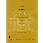 Dôthel, Niccolo: 3 Sonatas in Canon